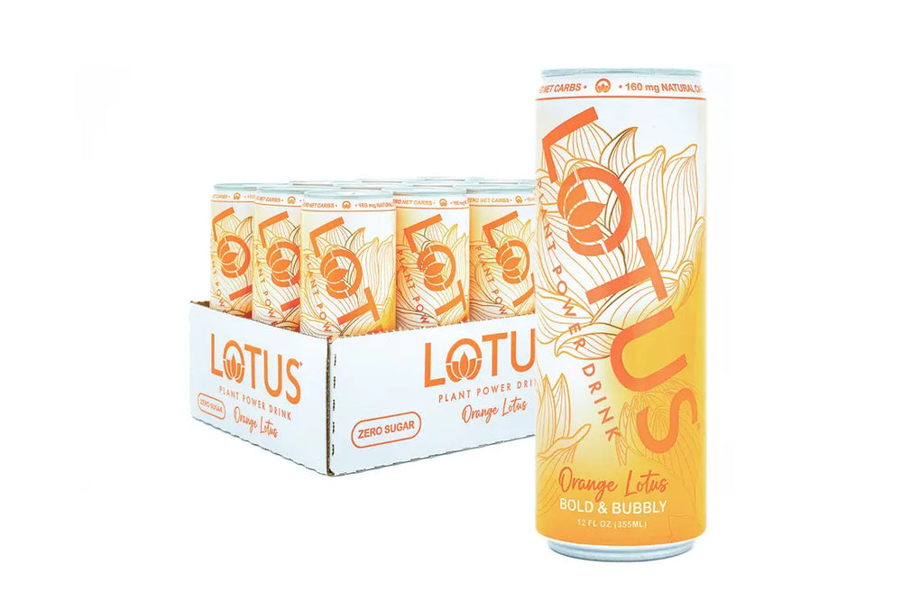 Lotus Plant Power Drink Orange Lotus