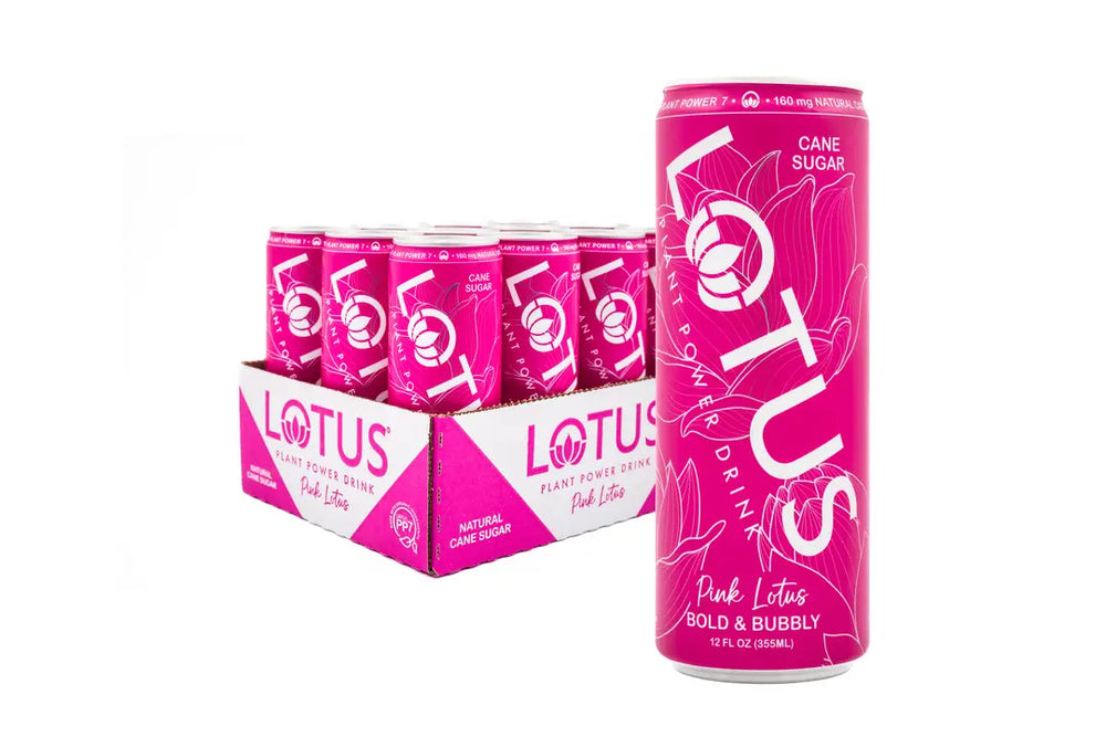 Lotus Plant Power Drink Pink Lotus Raspberry