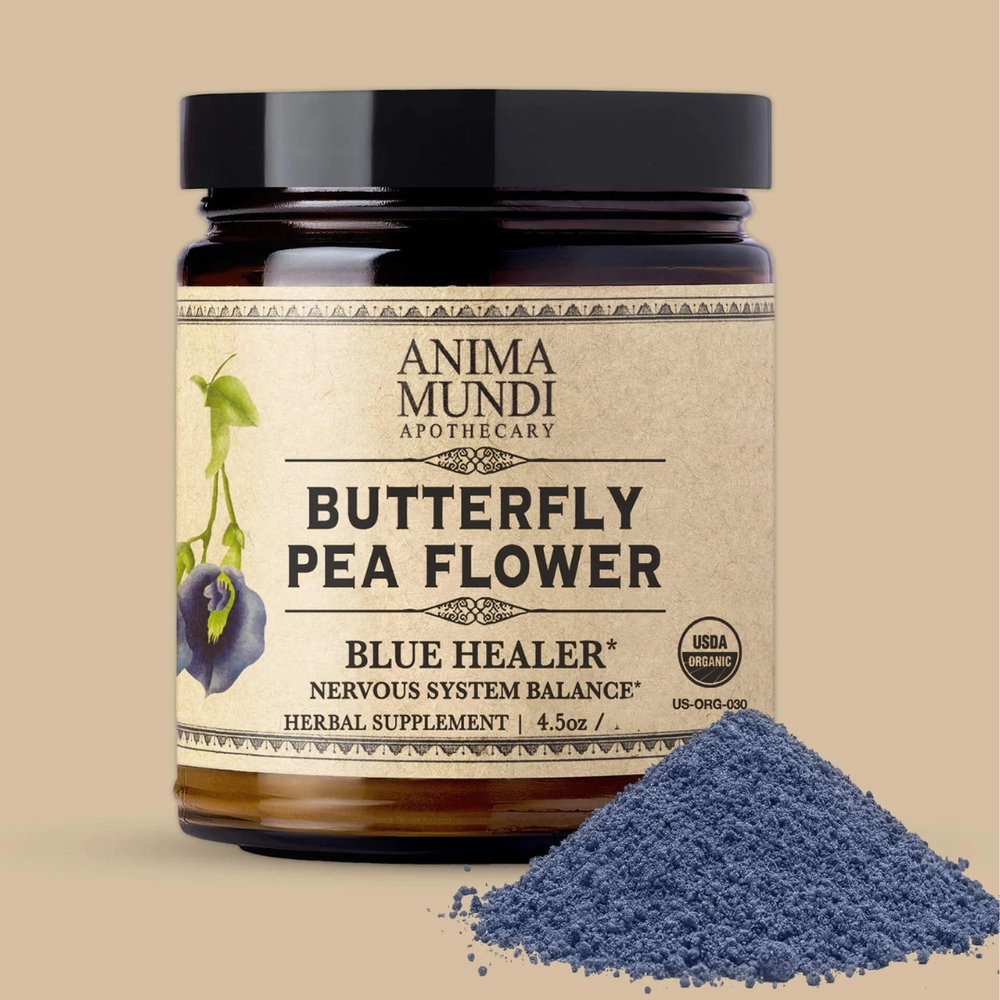 Anima Mundi Butterfly Pea Flower Powder Blue Botanicals