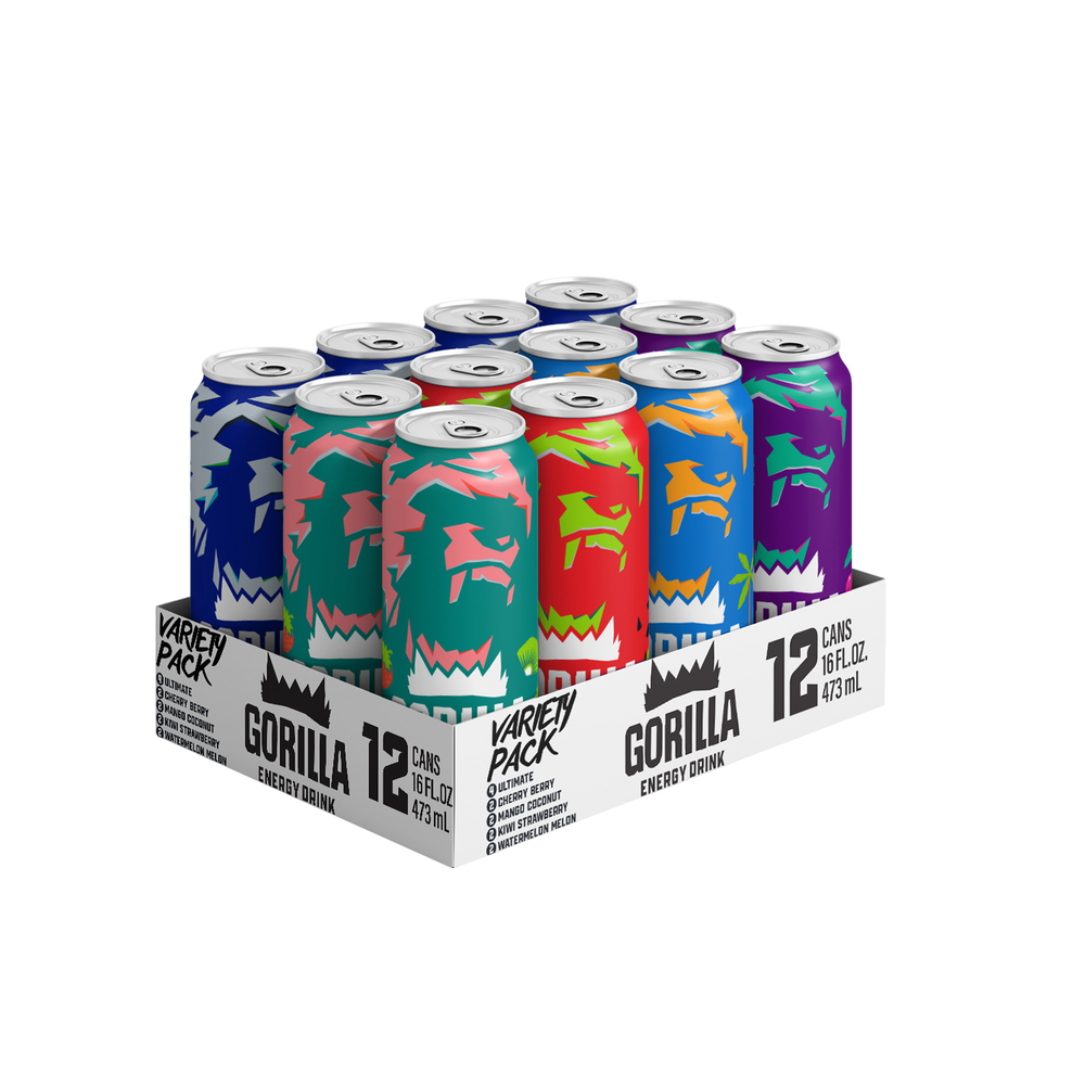 Gorilla Energy Drink Variety Pack