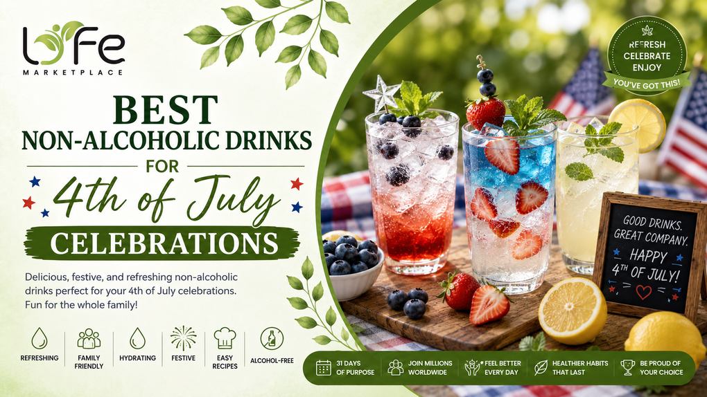 Best Non-Alcoholic Drinks for 4th of July Celebrations