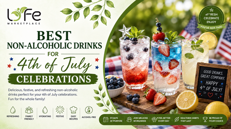 Best Non-Alcoholic Drinks for 4th of July Celebrations