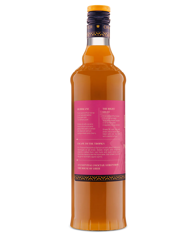 Liber & Co. Tropical Passionfruit Syrup Main Image
