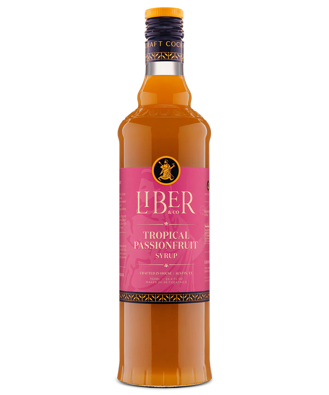 Liber & Co. Tropical Passionfruit Syrup Hover Image