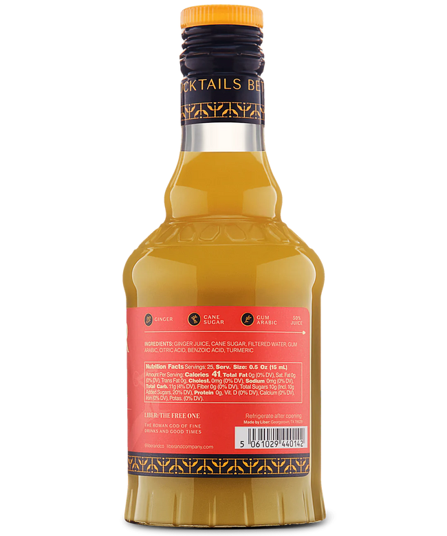Liber & Co. Fiery Ginger Syrup Main Image