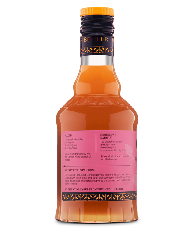Liber & Co. Rio Red Grapefruit Cordial Main Image