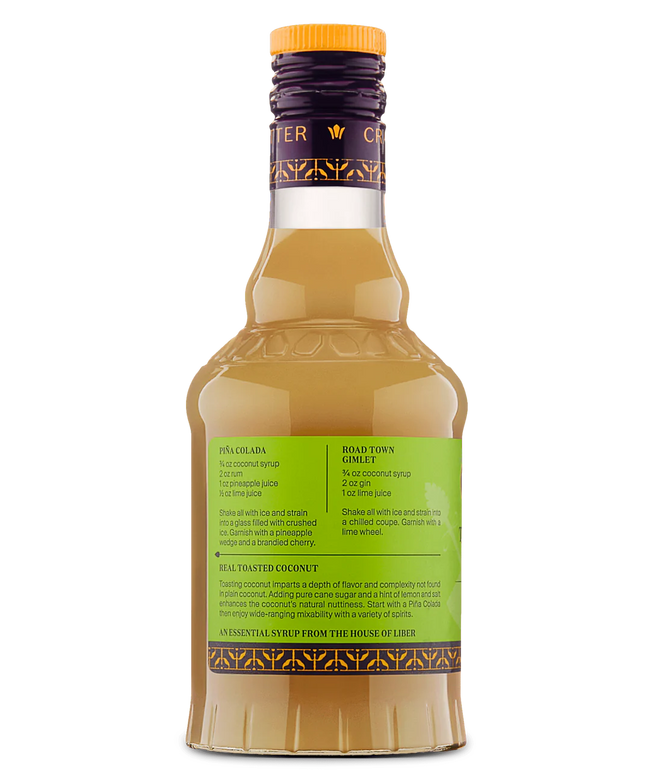Liber & Co. Toasted Coconut Syrup Main Image