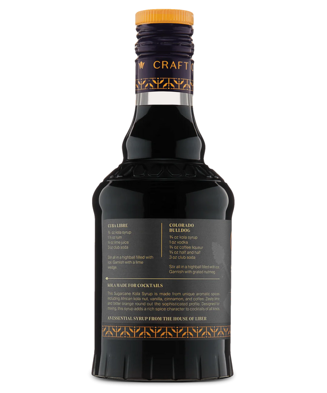 Liber & Co. Sugarcane Kola Syrup Main Image