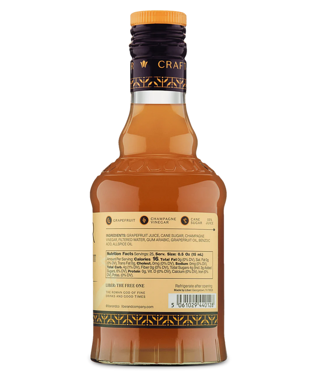 Liber & Co. Texas Grapefruit Shrub Main Image