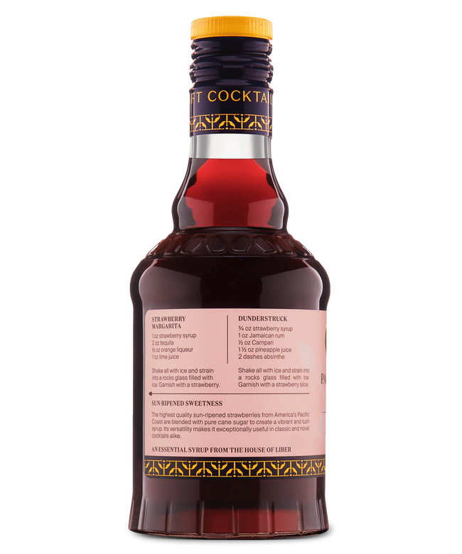 Liber & Co. Pacific Strawberry Syrup Main Image