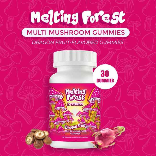 Melting Forest D-Stress Mushroom Gummies Main Image