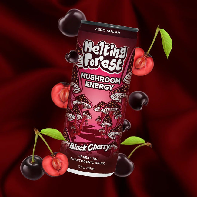 Melting Forest Black Cherry Mushroom Energy Drink Main Image