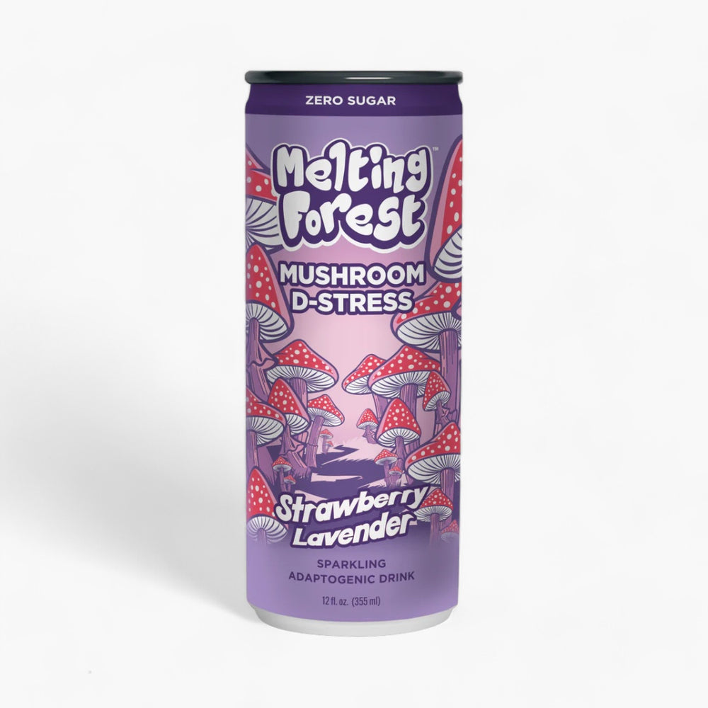 Melting Forest Strawberry Lavender Mushroom D-Stress Drink