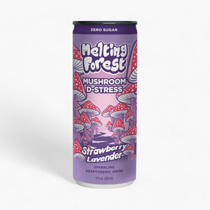 Melting Forest Strawberry Lavender Mushroom D-Stress Drink