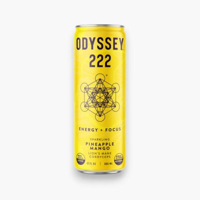 Odyssey Elixir Pineapple Mango 222 Sparkling Energy Drink Main Image