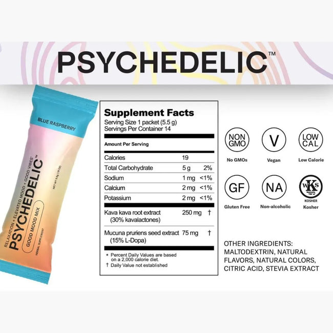 Good Mood Mix Blue Raspberry Kava Main Image