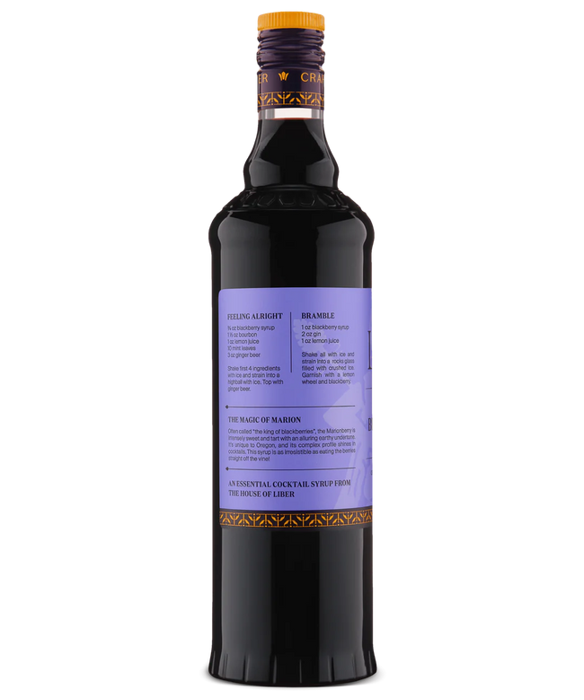 Liber & Co. Marion Blackberry Syrup Main Image