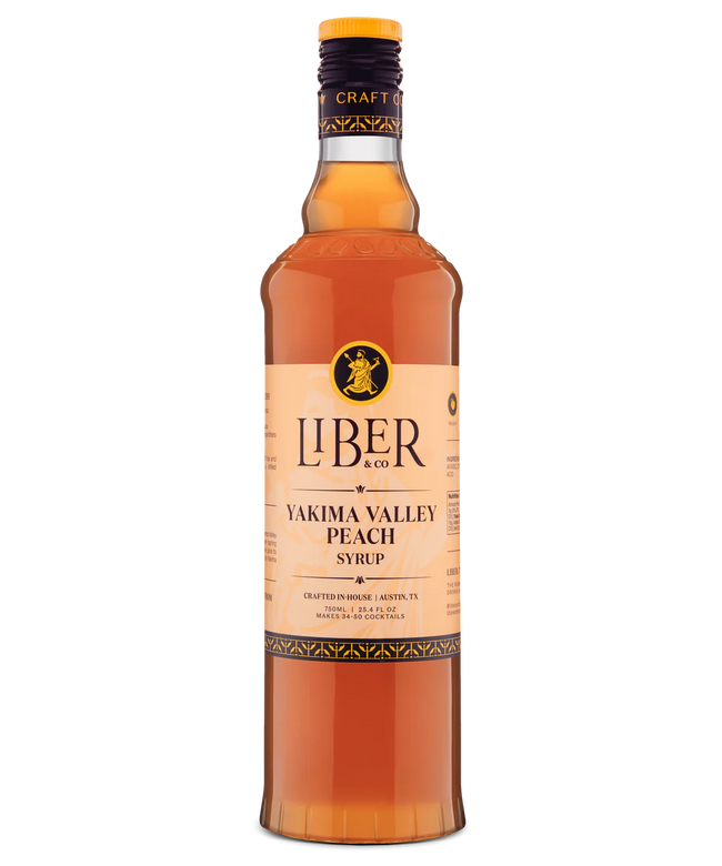 Liber & Co. Yakima Valley Peach Syrup Hover Image