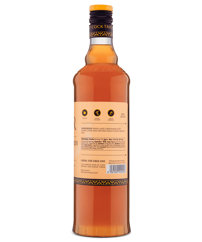 Liber & Co. Yakima Valley Peach Syrup Main Image