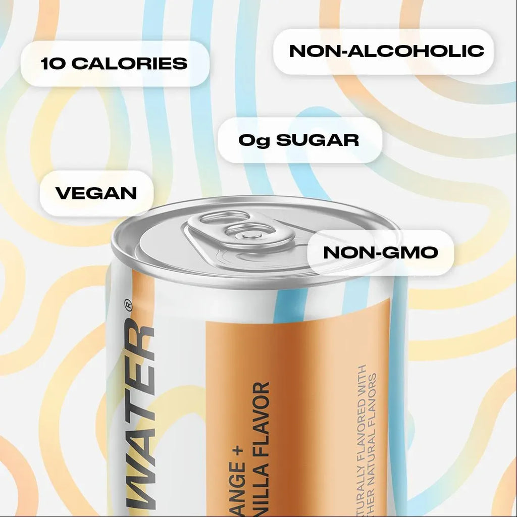 Orange + Vanilla Sparkling Kava Water