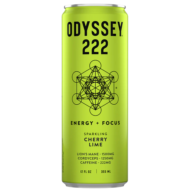 Odyssey Elixir Cherry Lime 222MG Sparkling Energy Drink Main Image