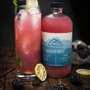 Alpenglow Cocktail Company Blackberry Mojito Mixer