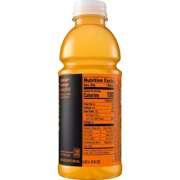 Vitaminwater Base Essential Orange-Orange Main Image