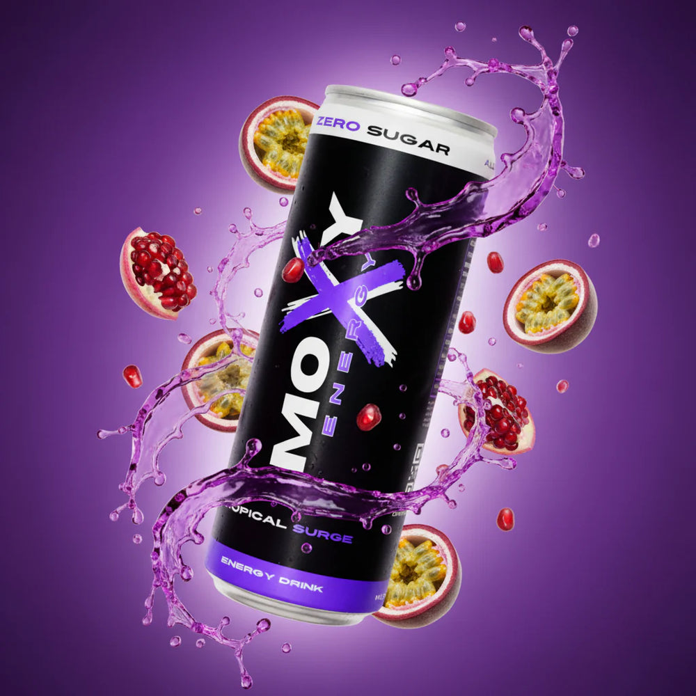 MOXY Tropical Surge Energy Drink