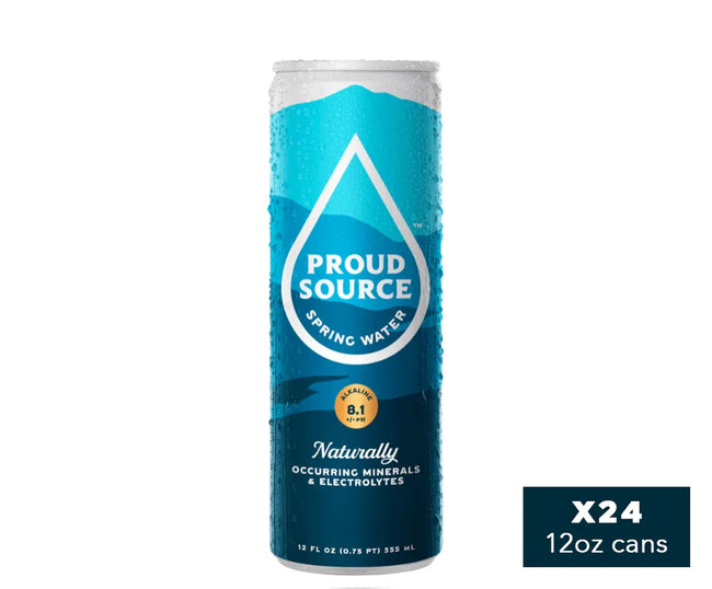 Alkaline Spring Water Cans Hover Image