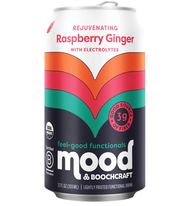 Mood Sparkling Raspberry Ginger Drink Hover Image