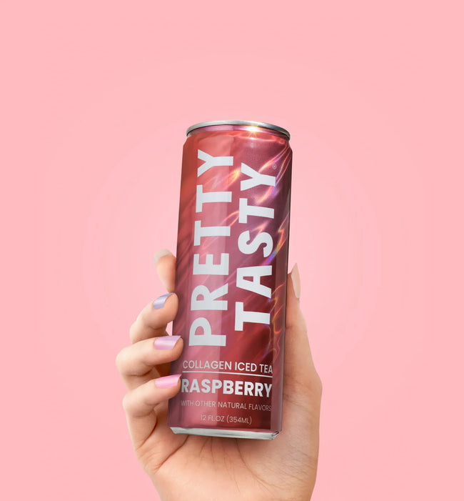 Pretty Tasty Raspberry Collagen Tea Hover Image