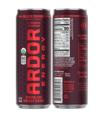 Ardor Energy Black Cherry Sparkling Energy Drink
