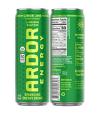 Ardor Lemon Lime Sparkling Energy Drink