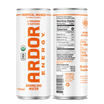 Ardor Tropical Mango Sparkling Energy Water