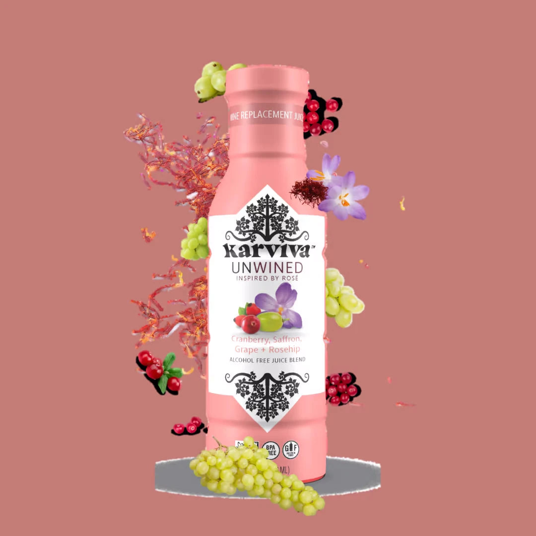 Karviva Unwined - Rose Inspired 4 bottles