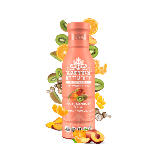 Karviva Immunity Joy-D Peach Mandarin Kiwi Main Image