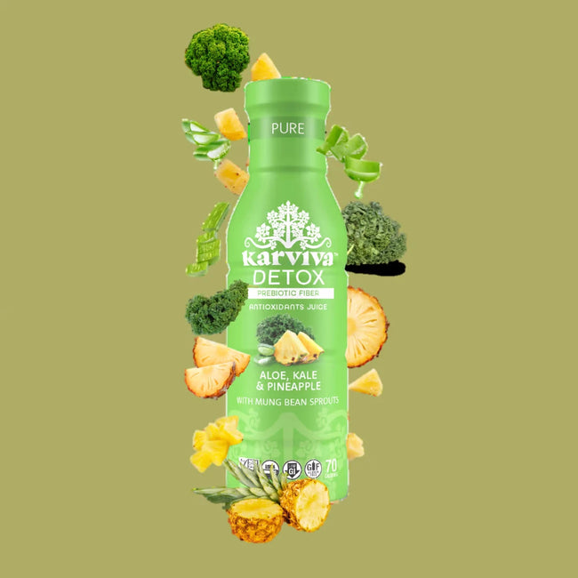DETOX Aloe, Kale & Pineapple 6 bottles Hover Image