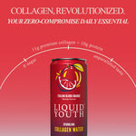 Liquid Youth Italian Blood Orange Sparkling Collagen Water 1