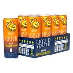 Liquid Youth Summer Peach Sparkling Collagen Water 12cans