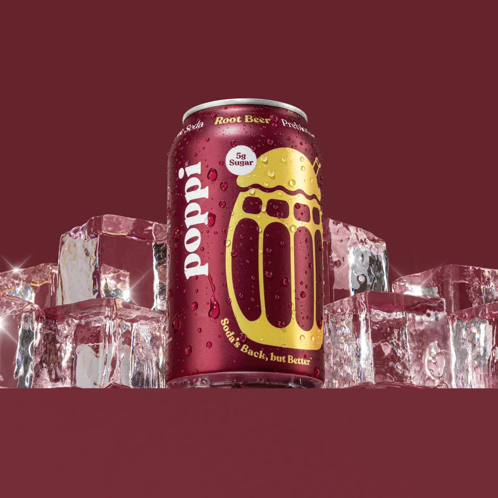 Poppi Root Beer Prebiotic Sparkling Soda