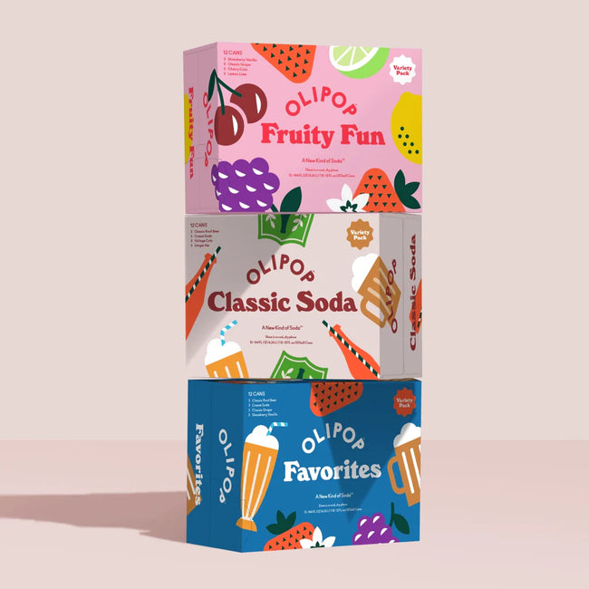 Olipop Classic Soda Variety Pack Main Image