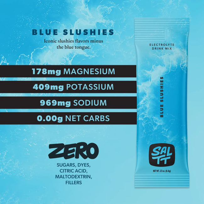 SALTT Blue Slushies Electrolyte Powder Drink Mix Main Image
