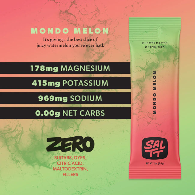 SALTT Mondo Melon Electrolyte Powder Drink Mix Main Image