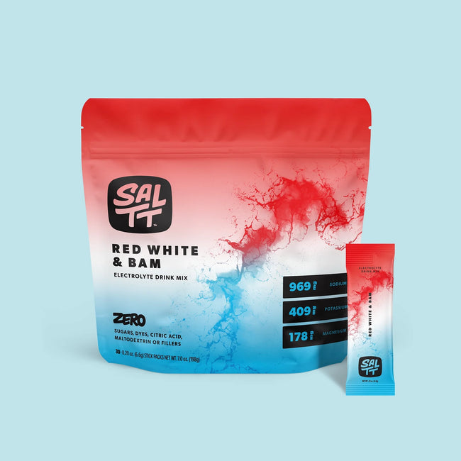 SALTT Red White & Bam Electrolyte Powder Drink Mix Hover Image