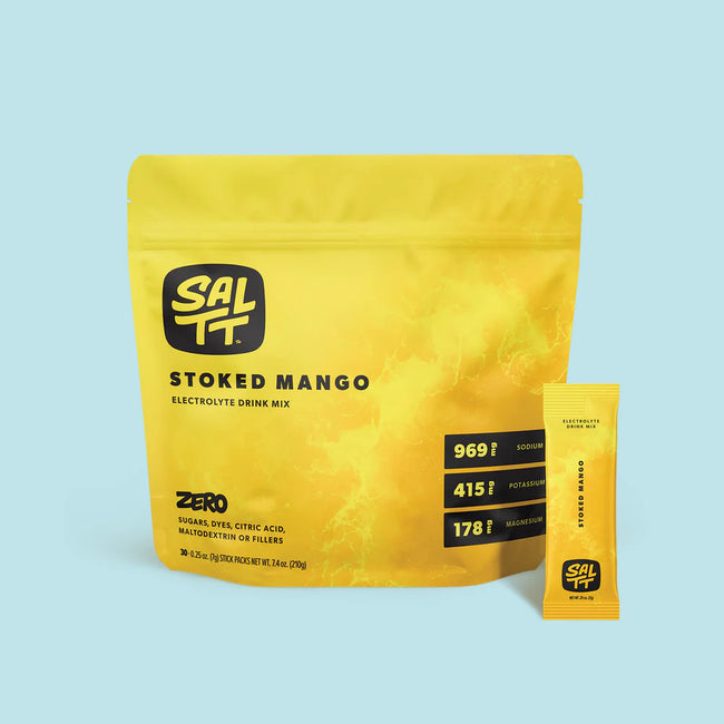 SALTT Stoked Mango Electrolyte Powder Drink Mix Hover Image