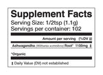 Anima Mundi Ashwagandha Ayurvedic Ginseng Powder