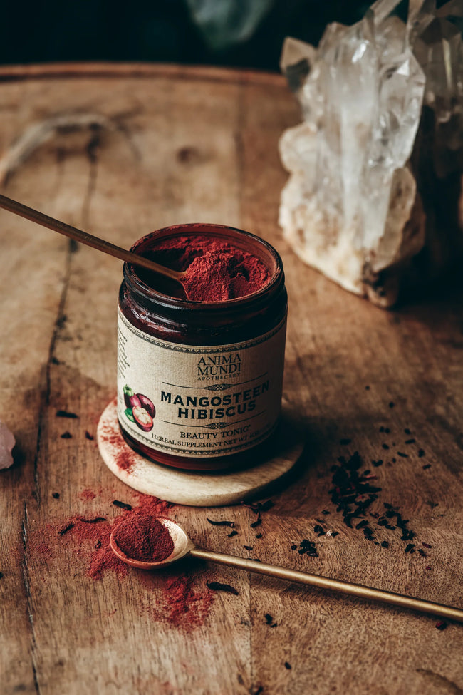 Anima Mundi Mangosteen Hibiscus Beauty Superfood Powder Main Image
