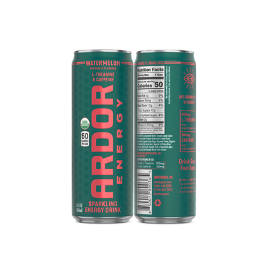 Ardor Watermelon Sparkling Energy Drink