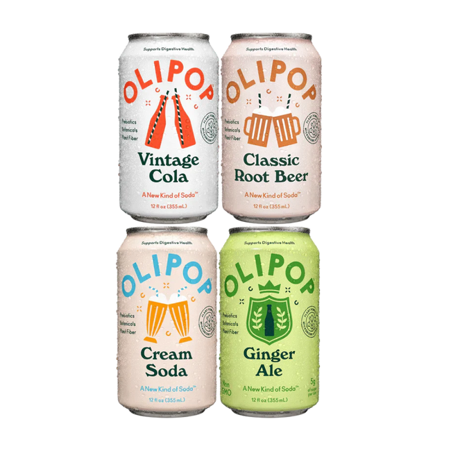 Olipop Classic Soda Variety Pack Hover Image