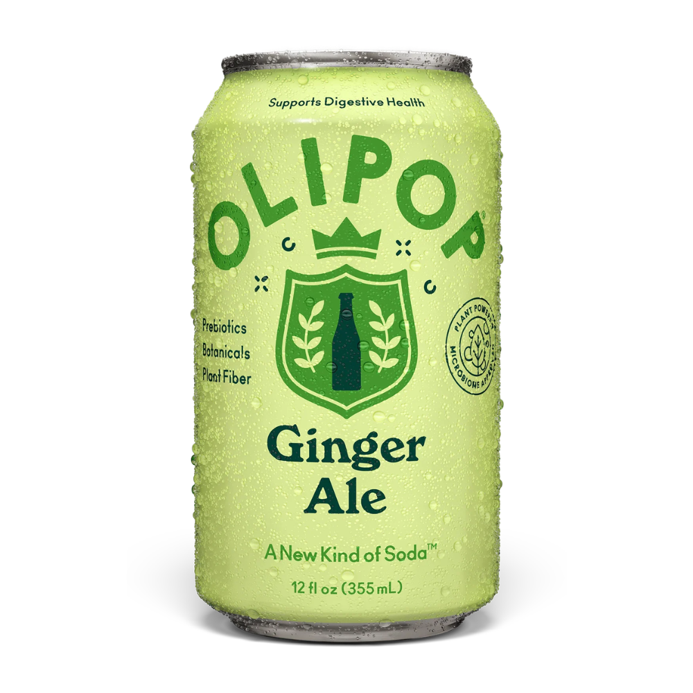 Olipop Ginger Ale Sparkling Prebiotic Soda